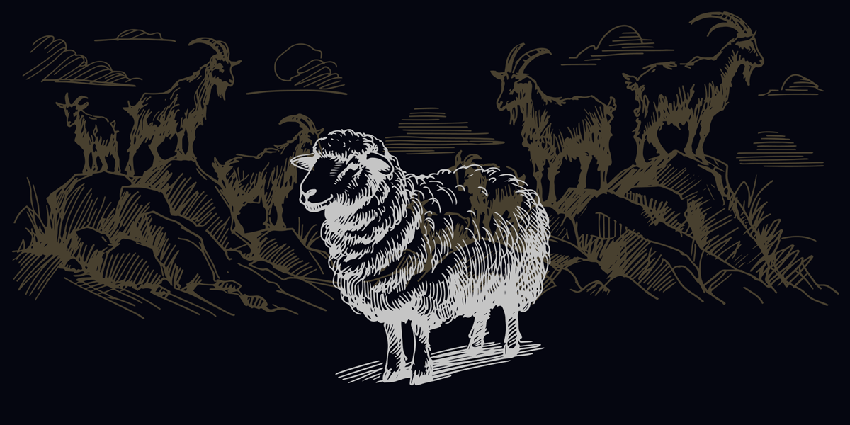 No seas una cabra: Siguiendo la enseñanza de Jesús en Mateo 25